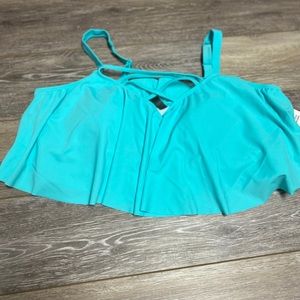 New Torrid Mint Bikini top